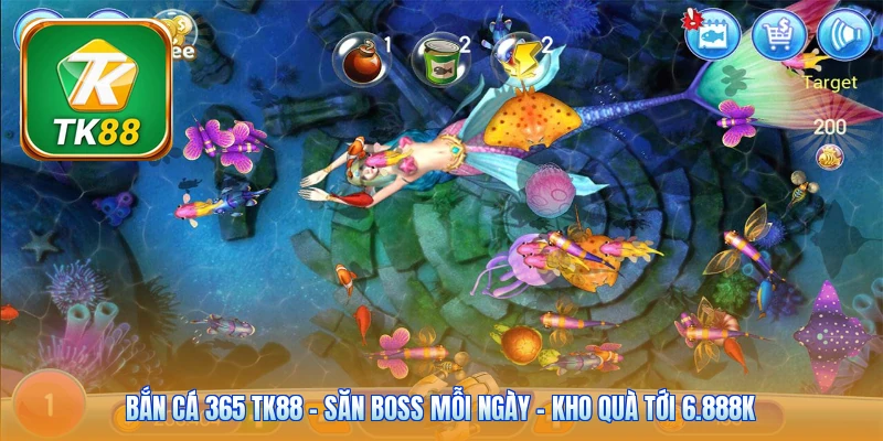 Bắn cá 365 Tk88 | Săn boss mỗi ngày - Kho quà tới 6.888K Bắn cá 365 Tk88 | Săn boss mỗi ngày - Kho quà tới 6.888K