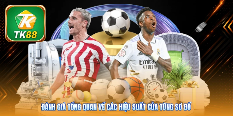 Đánh giá tổng quan về các hiệu suất của từng sơ đồ