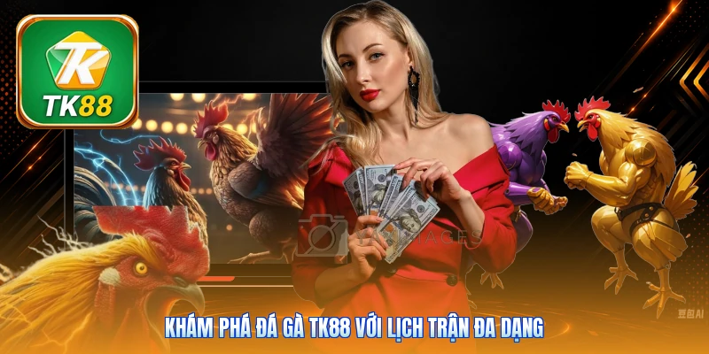 Khám phá đá gà Tk88 với lịch trận đa dạng