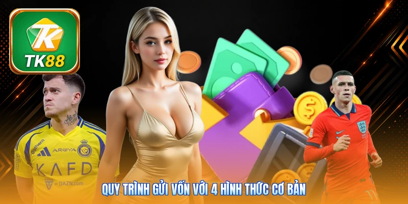 Quy trình gửi vốn với 4 hình thức cơ bản