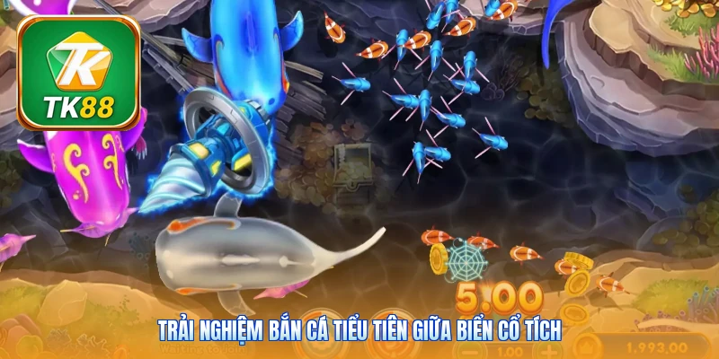 Bắn cá tiểu tiên Tk88 | Nàng Tiên Biển - Thưởng 888x Trải nghiệm bắn cá tiểu tiên giữa biển cổ tích