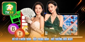Xổ Số 3 Miền Tk88 | Bắc Trung Nam - Mở Thưởng Mỗi Ngày